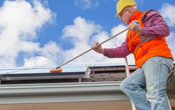 Slade soft wash roof cleaning